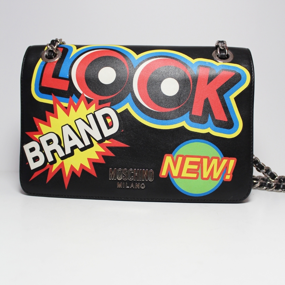 Moschino Leather Shoulder Bag
